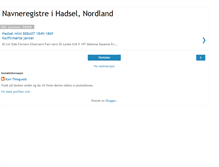 Tablet Screenshot of nr-hadsel-nordland.blogspot.com