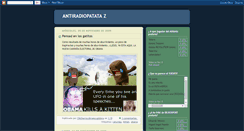 Desktop Screenshot of antiradiopatata.blogspot.com