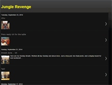 Tablet Screenshot of junglerevenge.blogspot.com