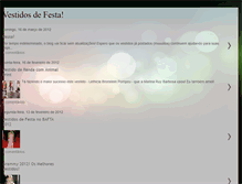 Tablet Screenshot of blogvestidosfesta.blogspot.com