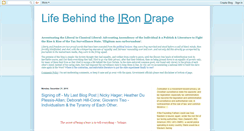 Desktop Screenshot of lifebehindtheirondrape.blogspot.com