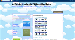 Desktop Screenshot of cctv-produk.blogspot.com