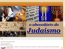 Tablet Screenshot of abcdojudaismo.blogspot.com