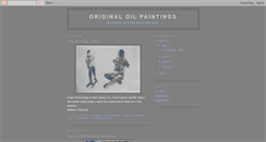 Desktop Screenshot of originaloilpaintings.blogspot.com