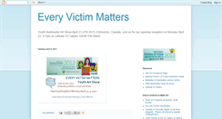 Desktop Screenshot of everyvictimmatters.blogspot.com