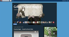 Desktop Screenshot of goddessandmagick.blogspot.com