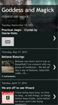 Mobile Screenshot of goddessandmagick.blogspot.com