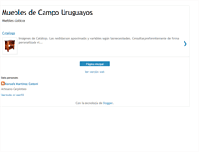 Tablet Screenshot of mueblesdecampouruguayo.blogspot.com