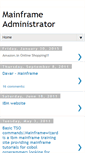 Mobile Screenshot of mainframeworld.blogspot.com
