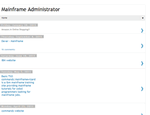 Tablet Screenshot of mainframeworld.blogspot.com