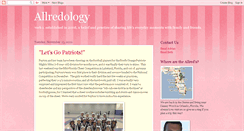 Desktop Screenshot of allredology.blogspot.com