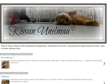 Tablet Screenshot of kissanunelmaa.blogspot.com