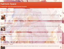 Tablet Screenshot of katrinasspace.blogspot.com
