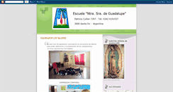 Desktop Screenshot of colegioparroquialdeguadalupe.blogspot.com