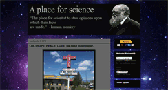 Desktop Screenshot of aplaceforscience.blogspot.com