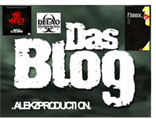 Tablet Screenshot of alekzproduction.blogspot.com