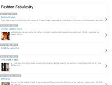 Tablet Screenshot of fashionfabulosity.blogspot.com