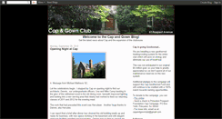 Desktop Screenshot of capandgownclub.blogspot.com