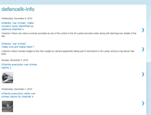 Tablet Screenshot of defencelk-info.blogspot.com