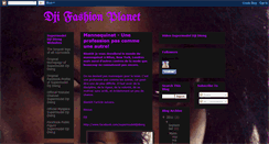 Desktop Screenshot of djifashionplanet.blogspot.com