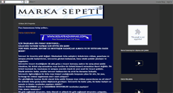 Desktop Screenshot of markasepeti.blogspot.com