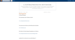Desktop Screenshot of entrepreneurboursier.blogspot.com