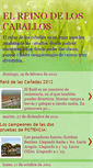 Mobile Screenshot of elreinodeloscaballos.blogspot.com