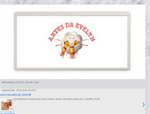 Tablet Screenshot of evelynartesanato.blogspot.com
