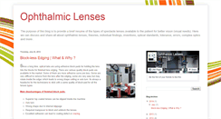 Desktop Screenshot of ophthalmiclenses.blogspot.com