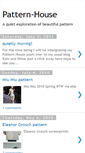 Mobile Screenshot of pattern-house.blogspot.com