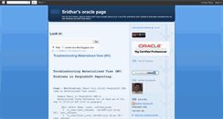 Desktop Screenshot of oracle-core-dba.blogspot.com