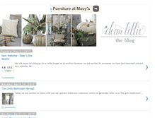 Tablet Screenshot of dearlillieblog.blogspot.com