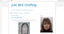 Desktop Screenshot of justbrillcrafting.blogspot.com