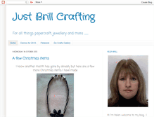 Tablet Screenshot of justbrillcrafting.blogspot.com