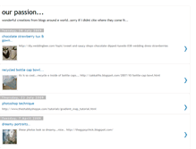 Tablet Screenshot of ourpassion.blogspot.com