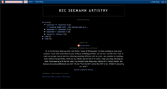 Desktop Screenshot of becseemann.blogspot.com