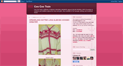 Desktop Screenshot of coocootrain.blogspot.com