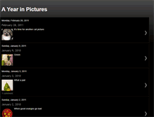 Tablet Screenshot of carolynsyearinpictures.blogspot.com