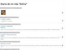 Tablet Screenshot of diariodemividaonline.blogspot.com