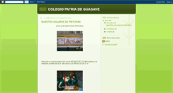 Desktop Screenshot of colegiopatriadegve.blogspot.com