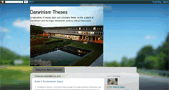 Desktop Screenshot of darwinismtheses.blogspot.com
