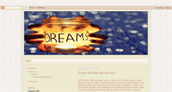 Desktop Screenshot of becauseadream.blogspot.com