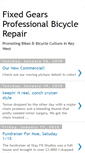 Mobile Screenshot of fixedgears.blogspot.com