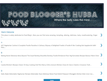 Tablet Screenshot of foodbloggerhub.blogspot.com