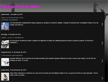 Tablet Screenshot of priscilasaito.blogspot.com