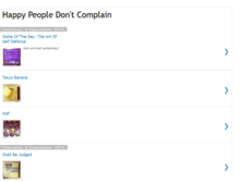 Tablet Screenshot of happypeopledontcomplain.blogspot.com