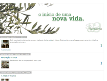 Tablet Screenshot of o-inicio-de-uma-nova-vida.blogspot.com