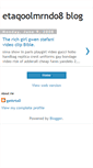 Mobile Screenshot of etaqoolmrndo8.blogspot.com