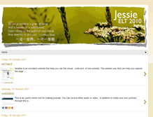 Tablet Screenshot of jessicaelt2010.blogspot.com