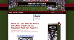 Desktop Screenshot of live-stream-footballtv.blogspot.com